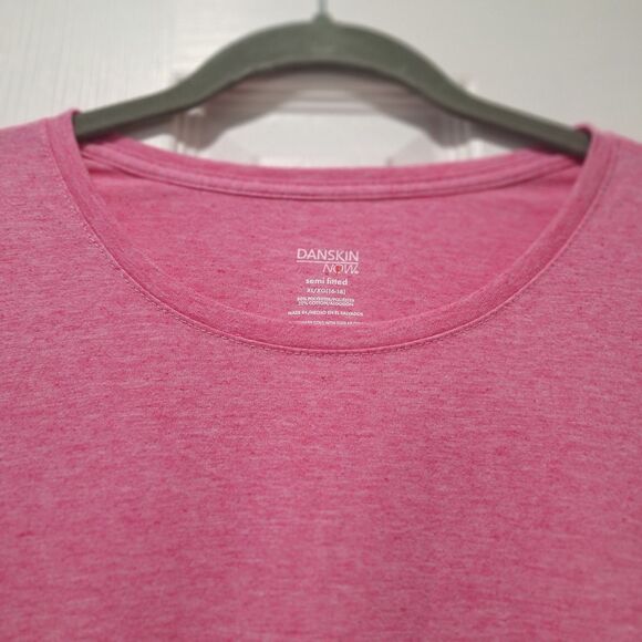 Danskin Now Pink Semi-Fitted Active Top Women’s XL 16-18 - Picture 3 of 9